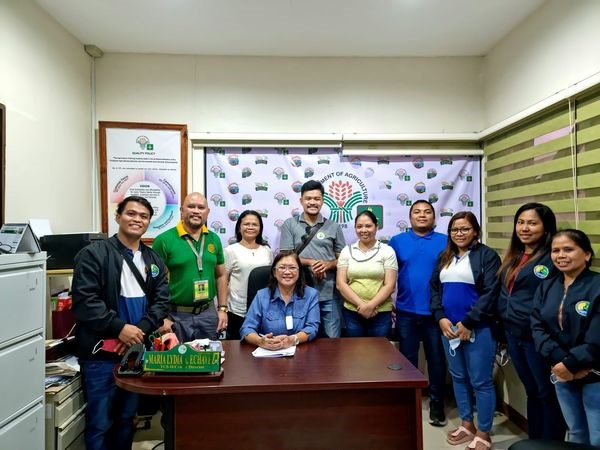 NOMCAARRD Secretariat and CMU Cluster Representatives led by the Consortium Director, Dr. Emmanuel Pacheco Leaño did a courtesy call to the TCS-II Center Director, Ms. Maria Lydia A. Echavez of Agricultural Training Institute