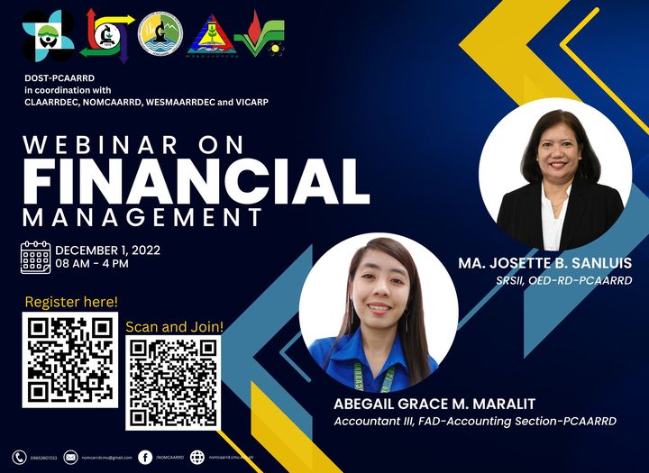 Consortium-member Institutions to a Webinar on Financial Management